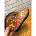 Vintage Yogi Bear- Huckleberry Hound Child's Leather House Shoes Slippers