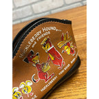 Vintage Yogi Bear- Huckleberry Hound Child's Leather House Shoes Slippers