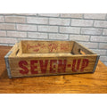 Vintage Seven Up 7UP Oshkosh, Wis Bottle Crate