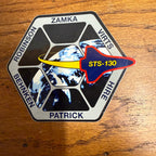 STS-130 OFFICIAL NASA SPACE SHUTTLE PATCH STICKER NODE 3 CUPOLA INT'L SPACE STAT