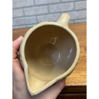 Vintage Stoneware Wicker's Food Store Marshfield WI Wisconsin Advertising Pitcher Wis