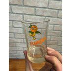 Vintage 1970s/1980s Florida Orange Bird Juice Glass Walt Disney Productions