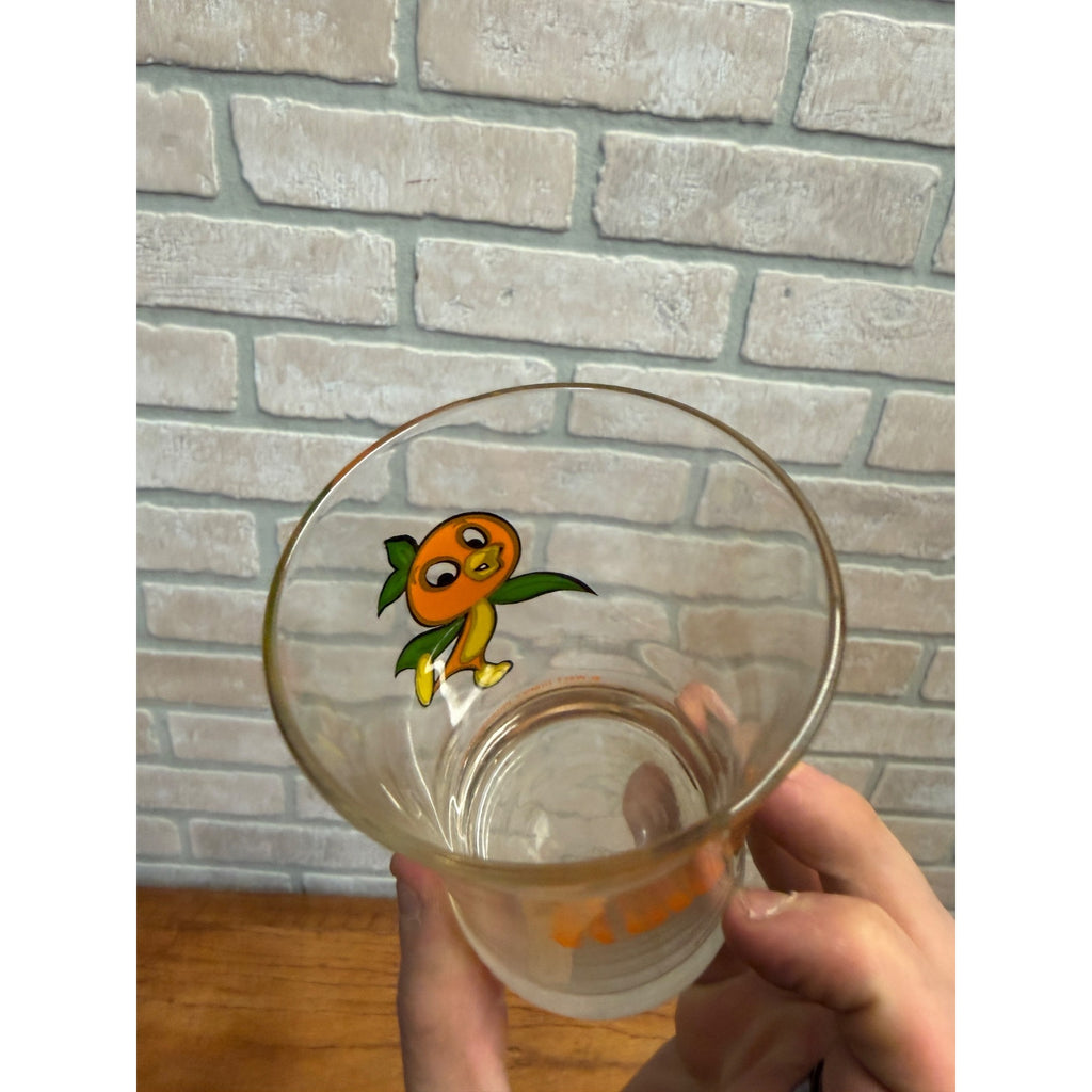 Vintage 1970s/1980s Florida Orange Bird Juice Glass Walt Disney Productions