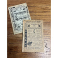Vintage Newton Manitowoc Telephone Directory Books 1939 & 1936