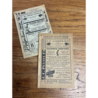 Vintage Newton Manitowoc Telephone Directory Books 1939 & 1936