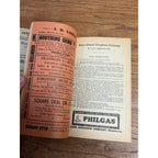 Vintage Newton Manitowoc Telephone Directory Books 1939 & 1936