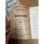 Vintage Newton Manitowoc Telephone Directory Books 1939 & 1936