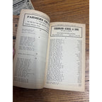 Vintage Newton Manitowoc Telephone Directory Books 1939 & 1936