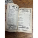 Vintage Newton Manitowoc Telephone Directory Books 1939 & 1936