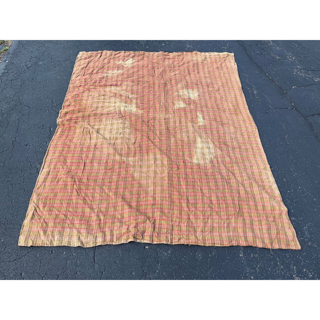 Antique Primitive Patchwork Quilt Sportscoat AAFA Folk Art Farmhouse Americana