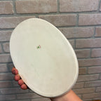 Vintage Nippon Hand Painted Oval Tray Bluebirds & Pink Floral Design Gold Trim Early 1900s