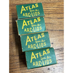 Vintage Lot Of 4 Atlas Arc-Lids 12 Packs One Dozen W/ Original Boxes! Canning