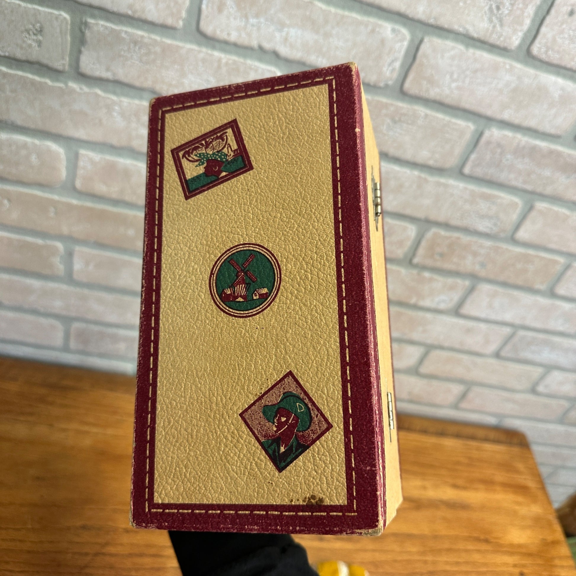 Vintage 1950's Joanie Walker Doll With Clothes & Wardrobe Trunk