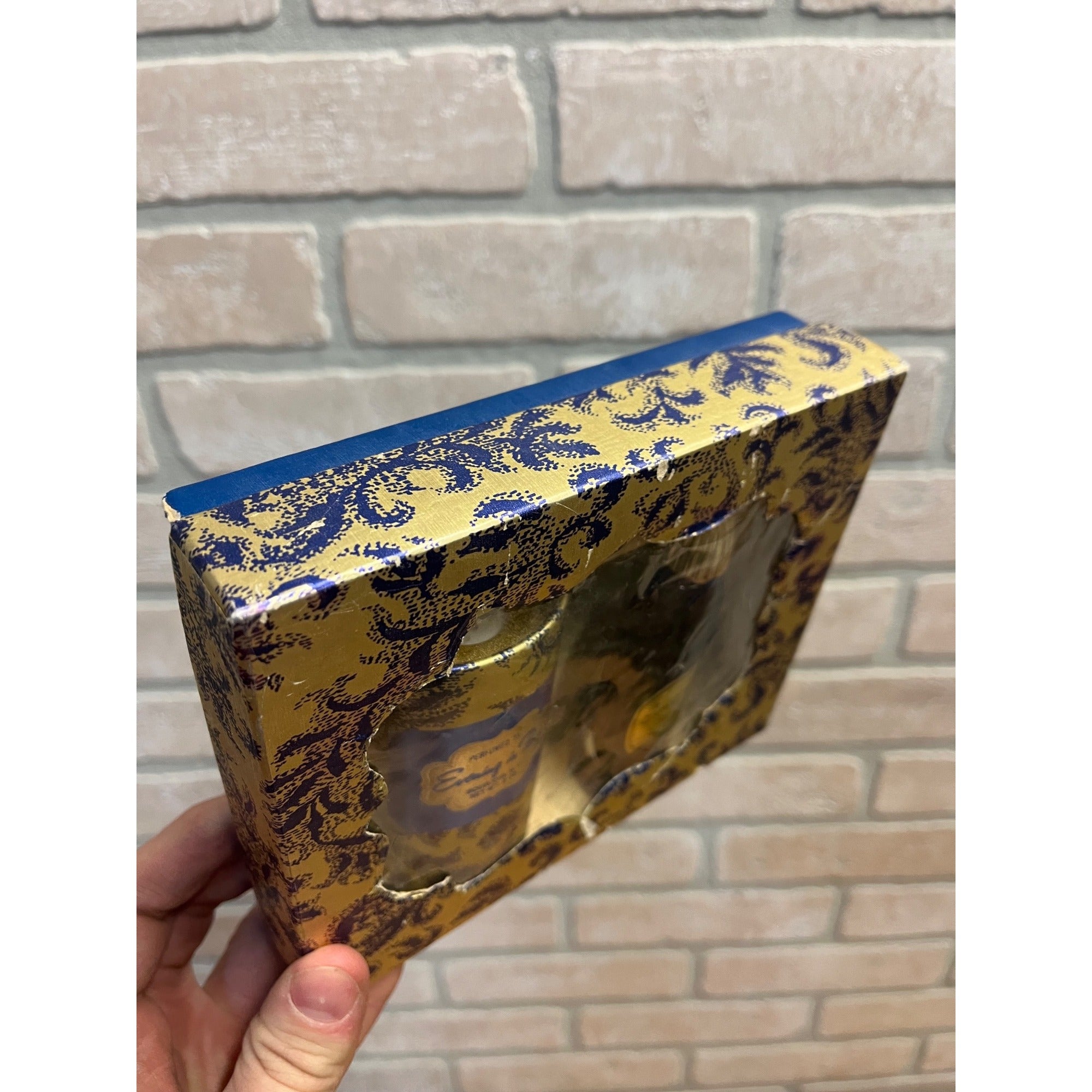 Evening in Paris Set Talc and Eau de Toilette Original Box Vintage 1950s