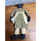 Primitive Black African American Folk Art Rag Doll Handmade Vintage Antique