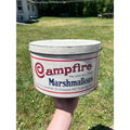 Vintage 1930s Campfire Marshmallows Advertising 5lb Tin Milwaukee Wis Wisconsin