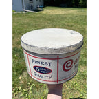 Vintage 1930s Campfire Marshmallows Advertising 5lb Tin Milwaukee Wis Wisconsin