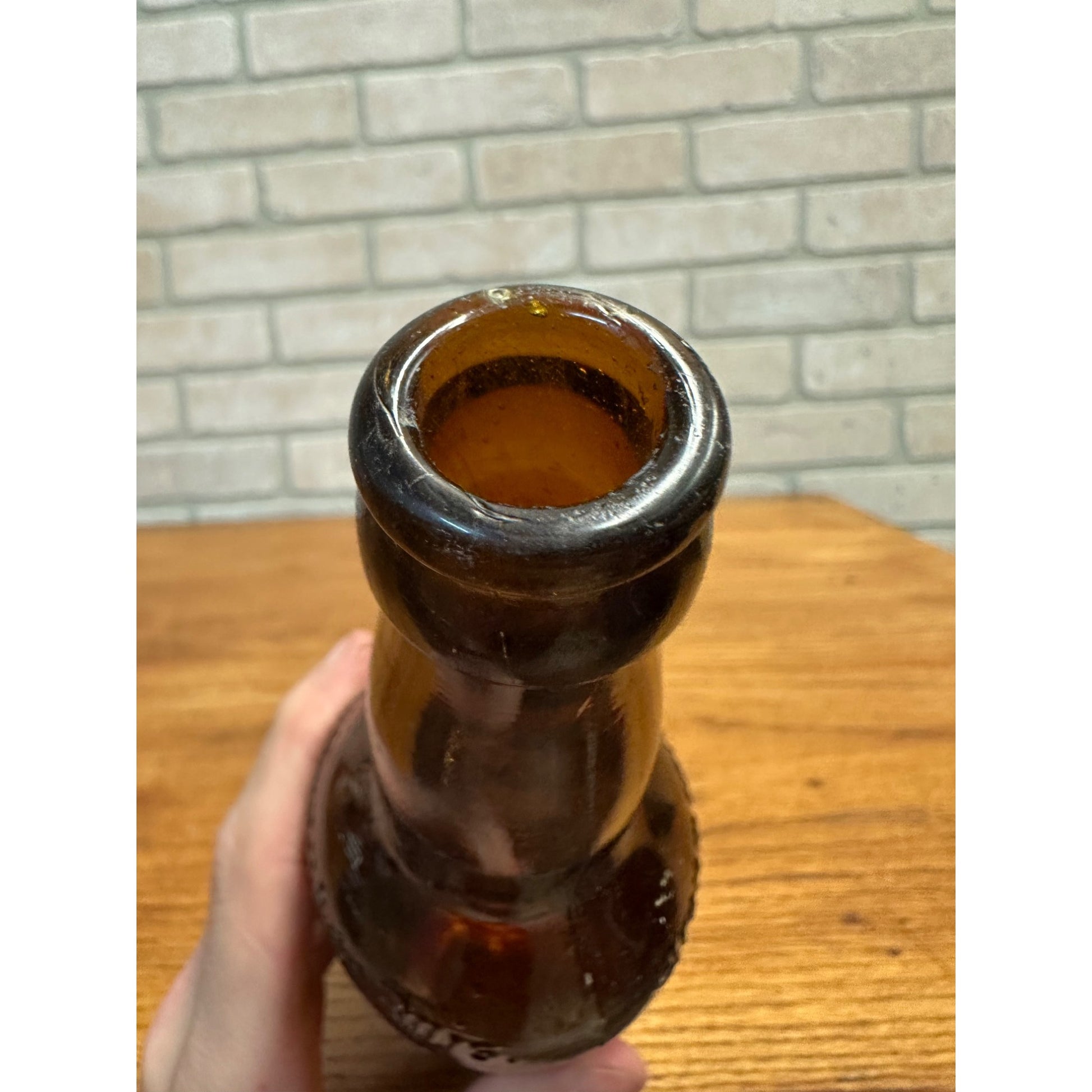 Vintage Pre-Pro Cream City Brewing Co. Amber Brown Beer Bottle Milwaukee Wis