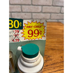 Vintage 1960s Palmolive Rapid Shave Store Advertising Display Schick Razor