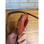 Antique Vintage Hernia Belt Medical Device Oddity Leather Ohio Truss Co. 1900s