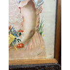 Original 1890s Hires Root Beer Victorian Framed Litho Advertising Sign Antique