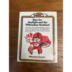 1982 Milwaukee Sentinel 200 Stock Car Race Souvenir Program Wisconsin