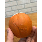 Antique 1920s Halloween German Pressed Cardboard Mini Jack o'Lantern JOL Rounded