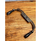 Vintage Shapleigh Hardware Diamond Edge Draw Knife 6" Edge Folding Handles