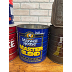 Vintage Lot Kitchen Advertising Tins Coffee Lipton Tea, Planters Hill Bros