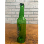 Vintage 1950s Christmas Greetings Ballantine Beer 12oz Bottle Label Green