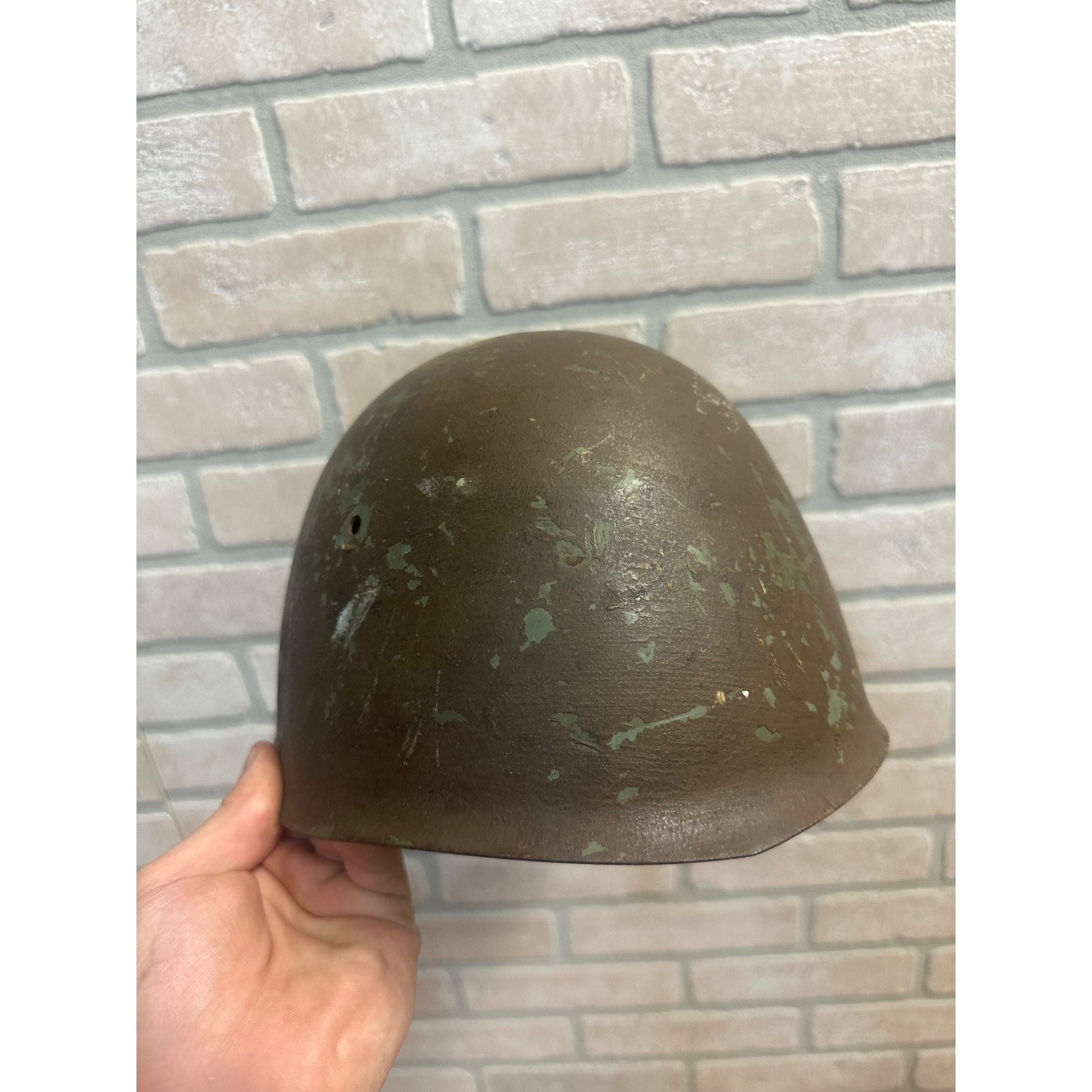 Original WWII Italian Italy M33 Military Army Combat Helmet - NO Liner