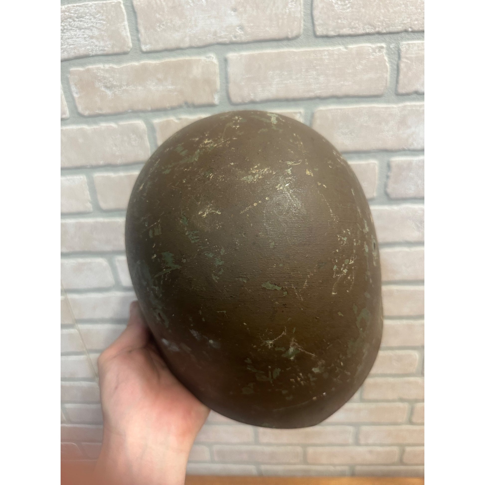 Original WWII Italian Italy M33 Military Army Combat Helmet - NO Liner
