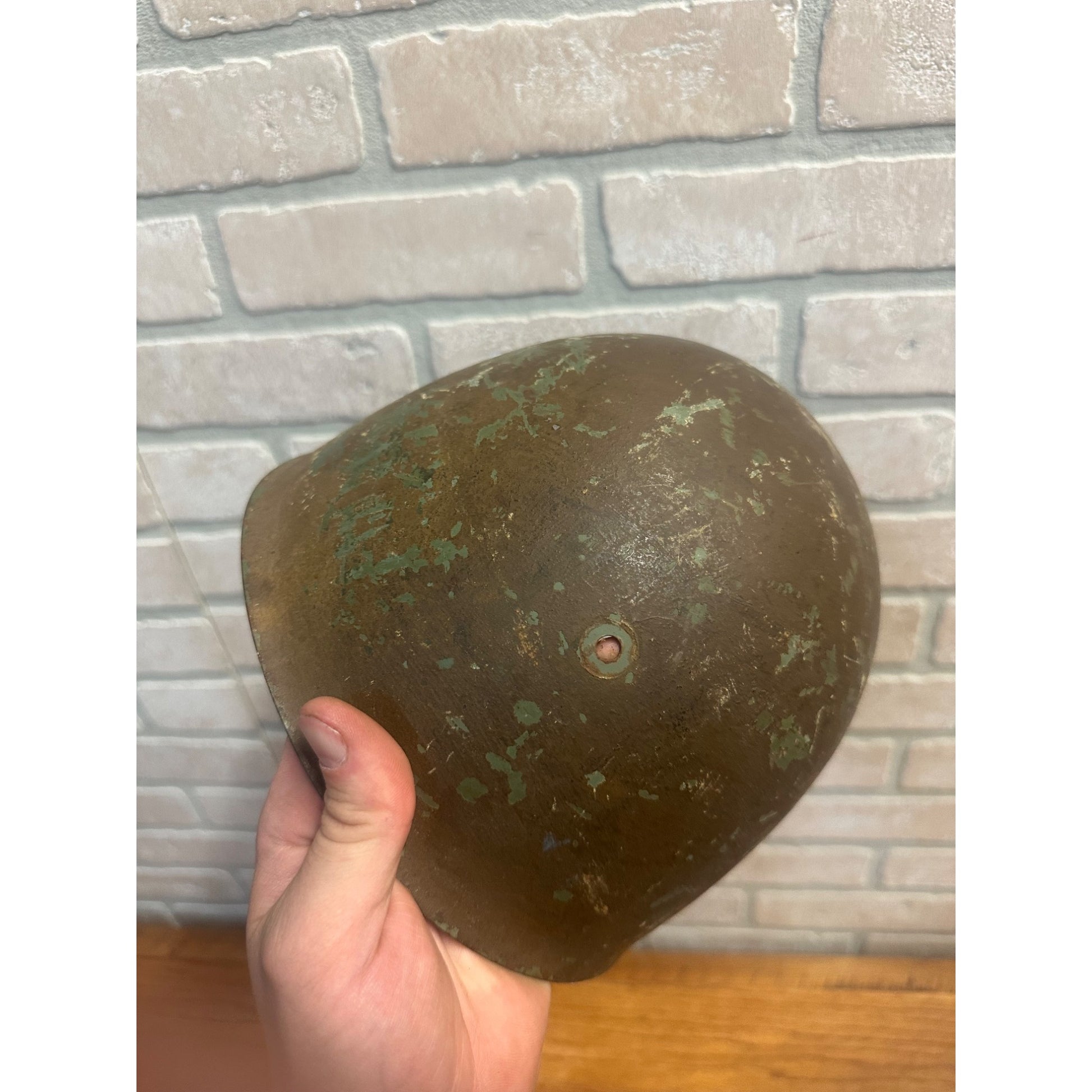 Original WWII Italian Italy M33 Military Army Combat Helmet - NO Liner