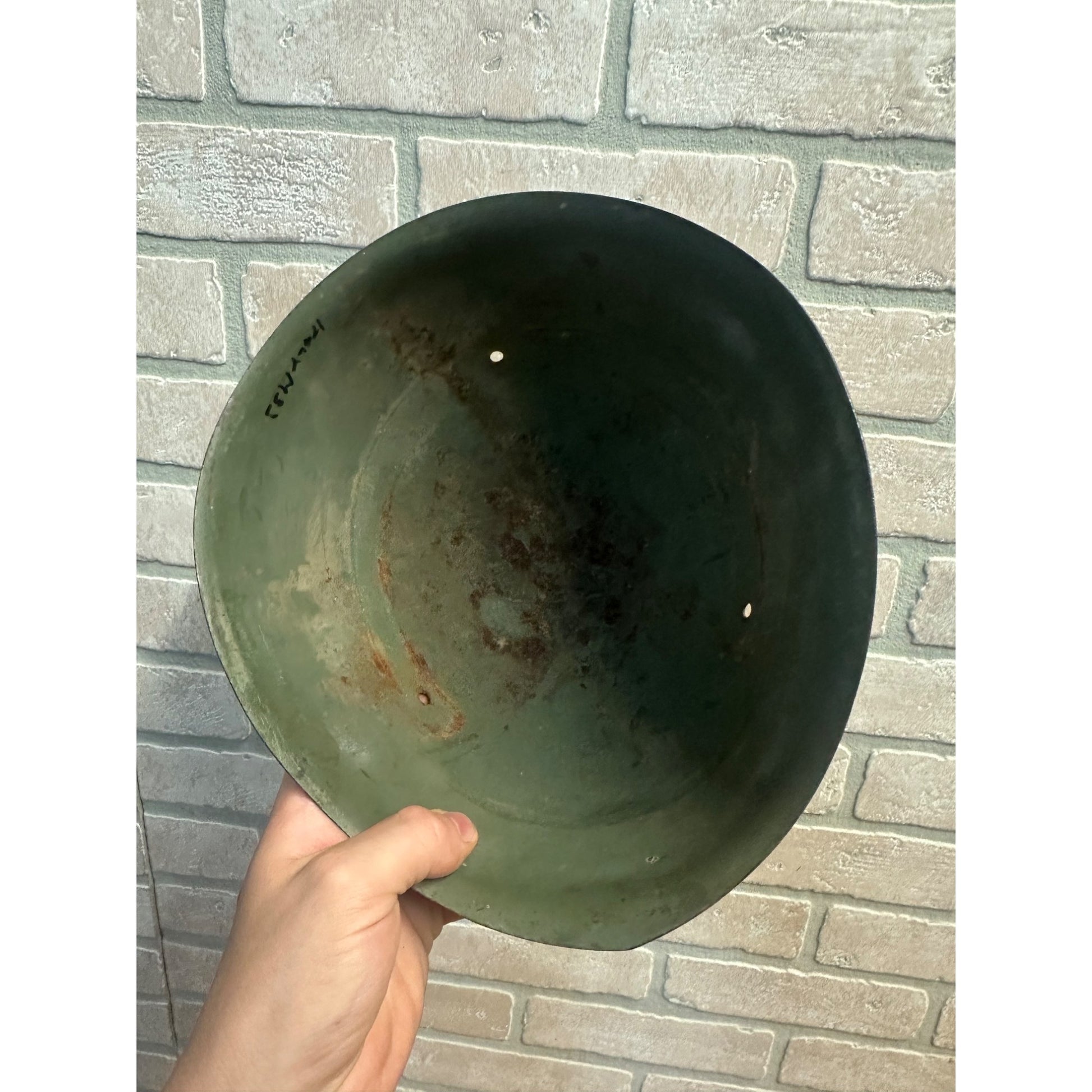 Original WWII Italian Italy M33 Military Army Combat Helmet - NO Liner