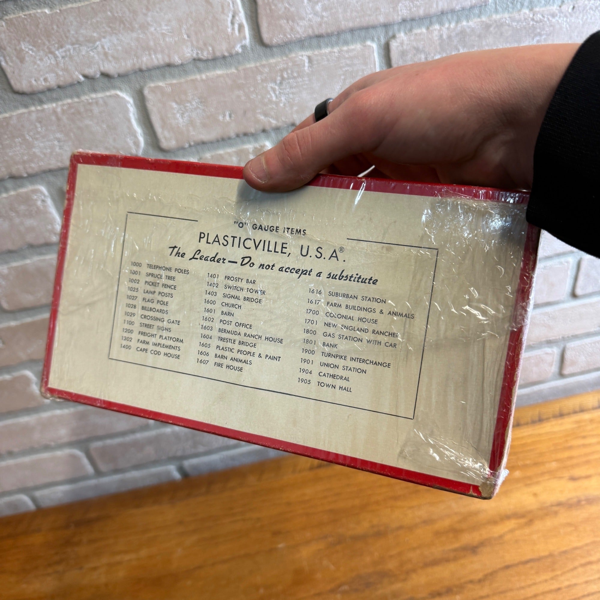 Vintage Plasticville 1603 Ranch House Kit 1950s Original Box O and S Gauge