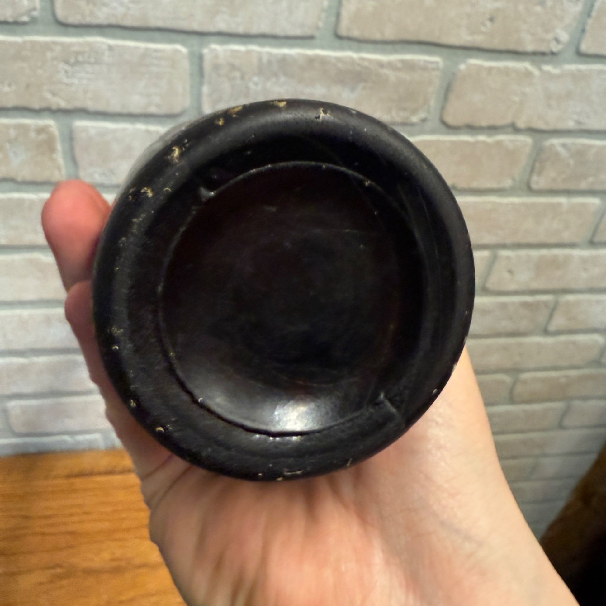 Antique Amber E.L. Husting Milwaukee Wisconsin Beer Bottle W/ Stopper