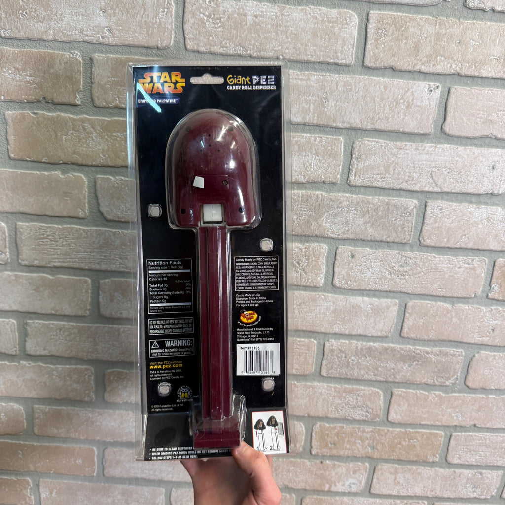Star Wars Giant Pez Candy Dispenser Emperor Palpatine Collectible