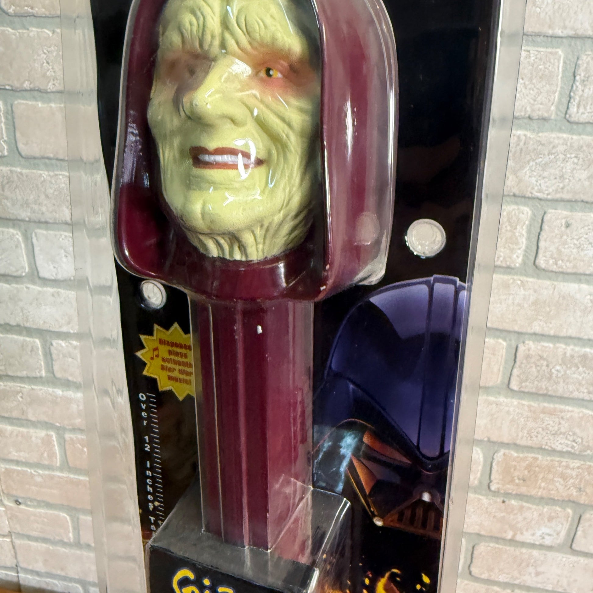 Star Wars Giant Pez Candy Dispenser Emperor Palpatine Collectible