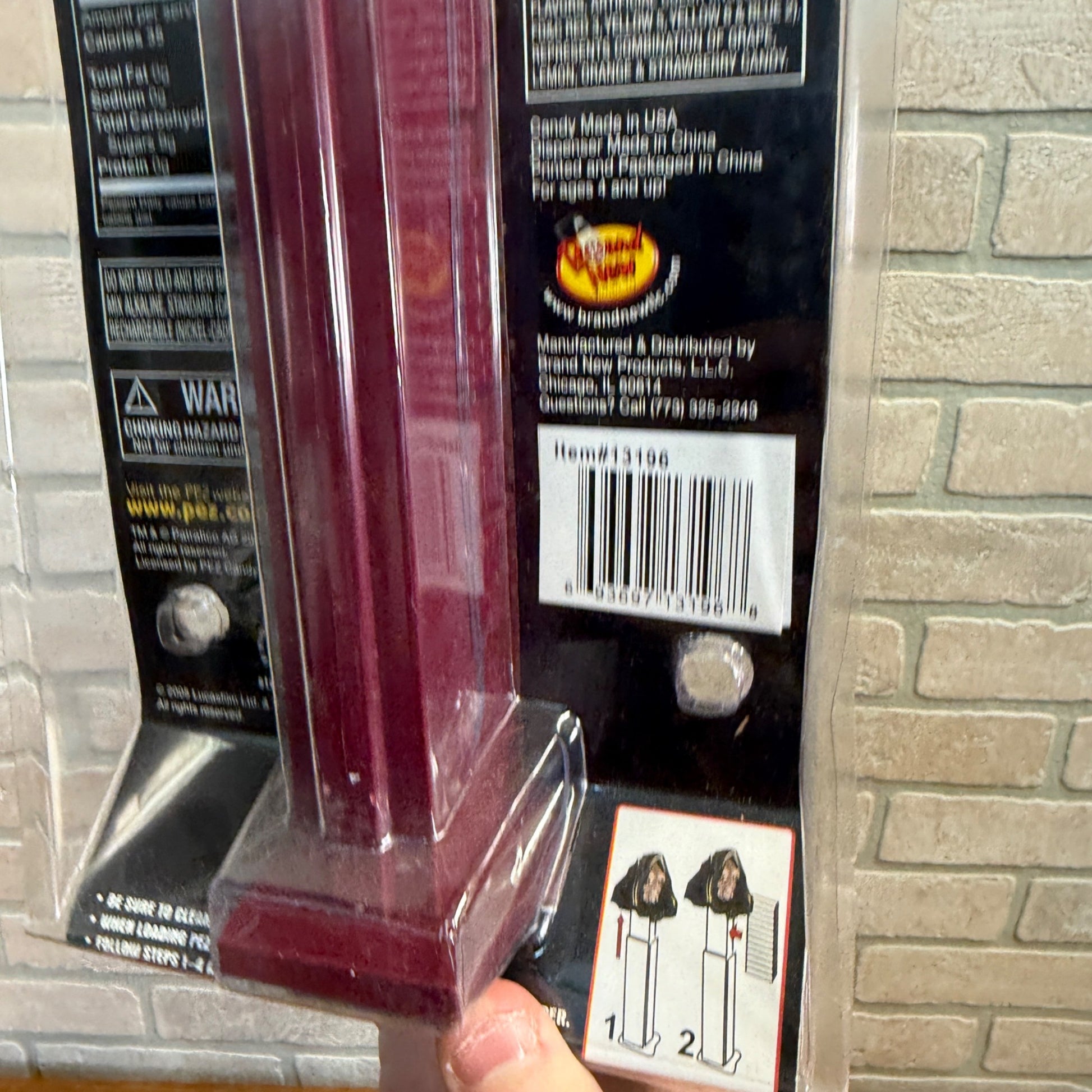 Star Wars Giant Pez Candy Dispenser Emperor Palpatine Collectible