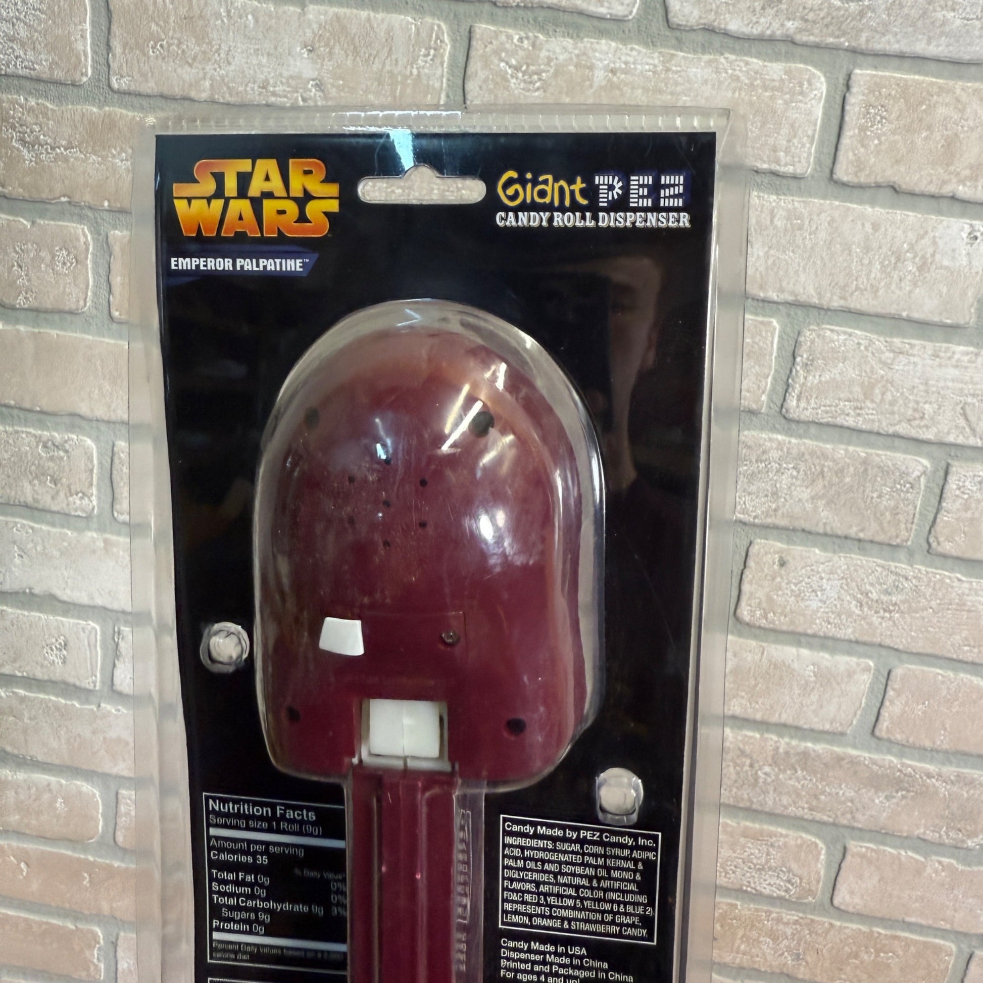 Star Wars Giant Pez Candy Dispenser Emperor Palpatine Collectible