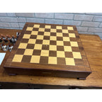 Ducks Unlimited Dogs & Ducks Chess Set & Board Complete 2004/2005 Loon Lake