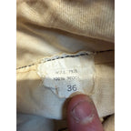 Vintage Size 36 Woolrich Red Buffalo Plaid Wool Flannel Hunting Pants Fall Winter Distressed