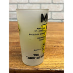 Vintage Drinking Glass Missouri Map and Attractions The Show Me State