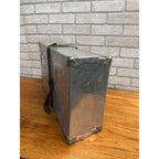 Vintage Aluminum WWII Rough Rider Laundry Shipping Postal Mailing Container