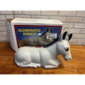 Vintage General Foam Christmas Nativity Donkey Blow Mold w/ Original Box