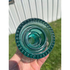 Antique Hemingray No. 20 Aqua Blue Green Glass Telephone Insulator