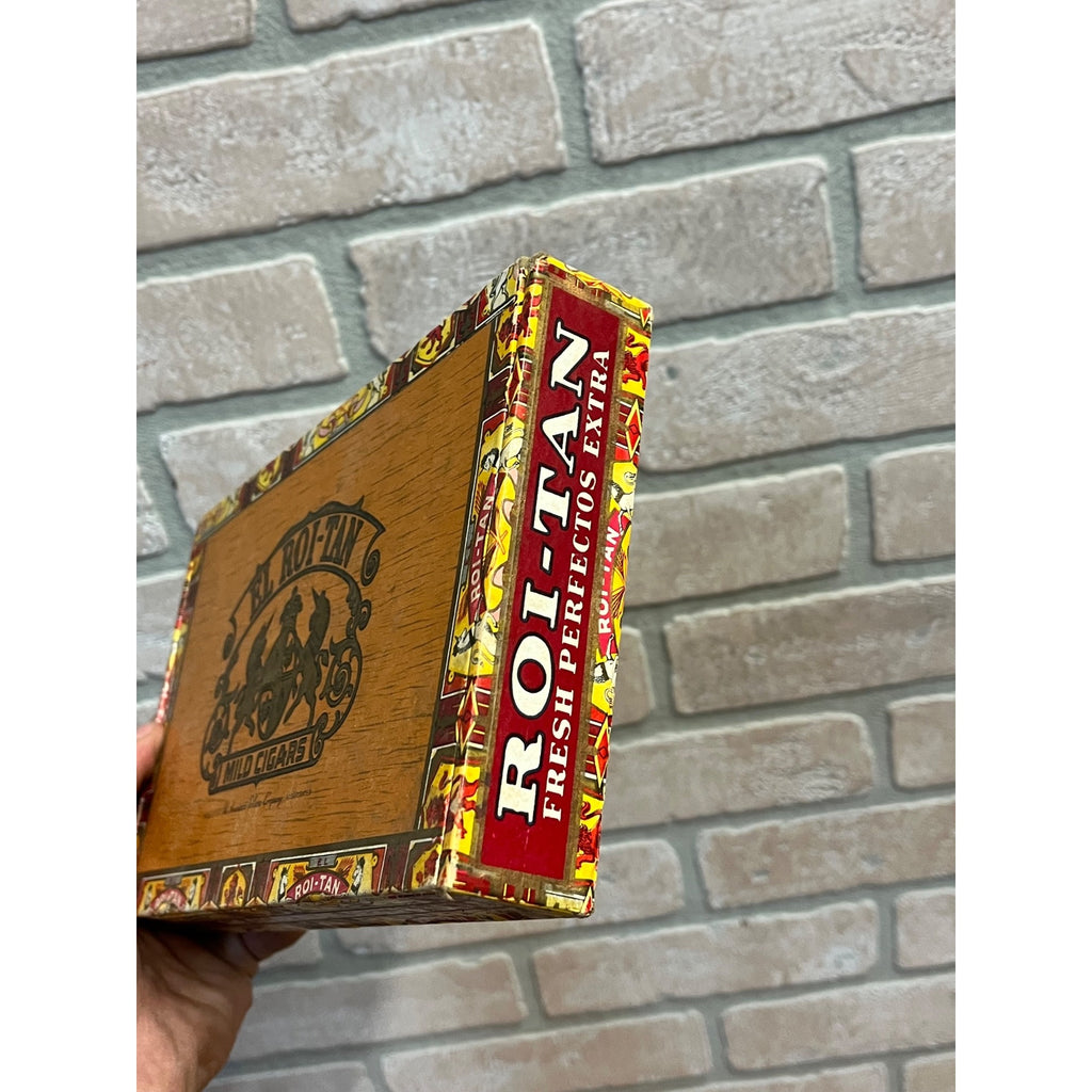 Vintage El Roi-Tan Cigars Advertising Box Empty Pennsylvania American Cigar Co