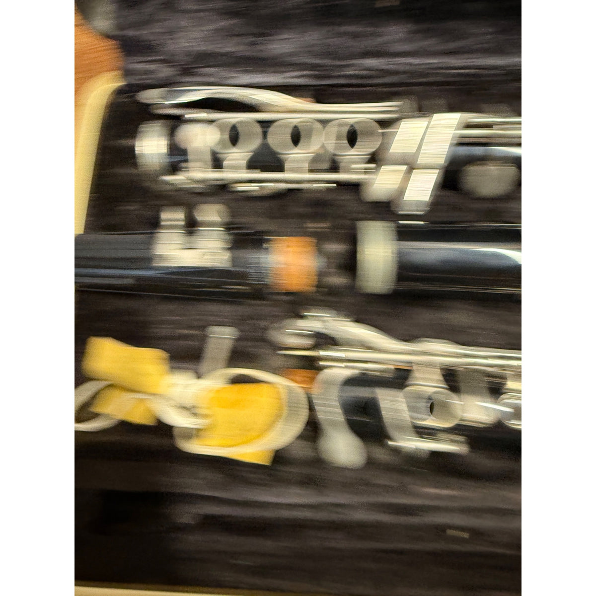 Vintage Selmer Bundy 577 Resonite Bb Clarinet w/ Hard Case For Parts Repair