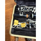 Vintage Selmer Bundy 577 Resonite Bb Clarinet w/ Hard Case For Parts Repair