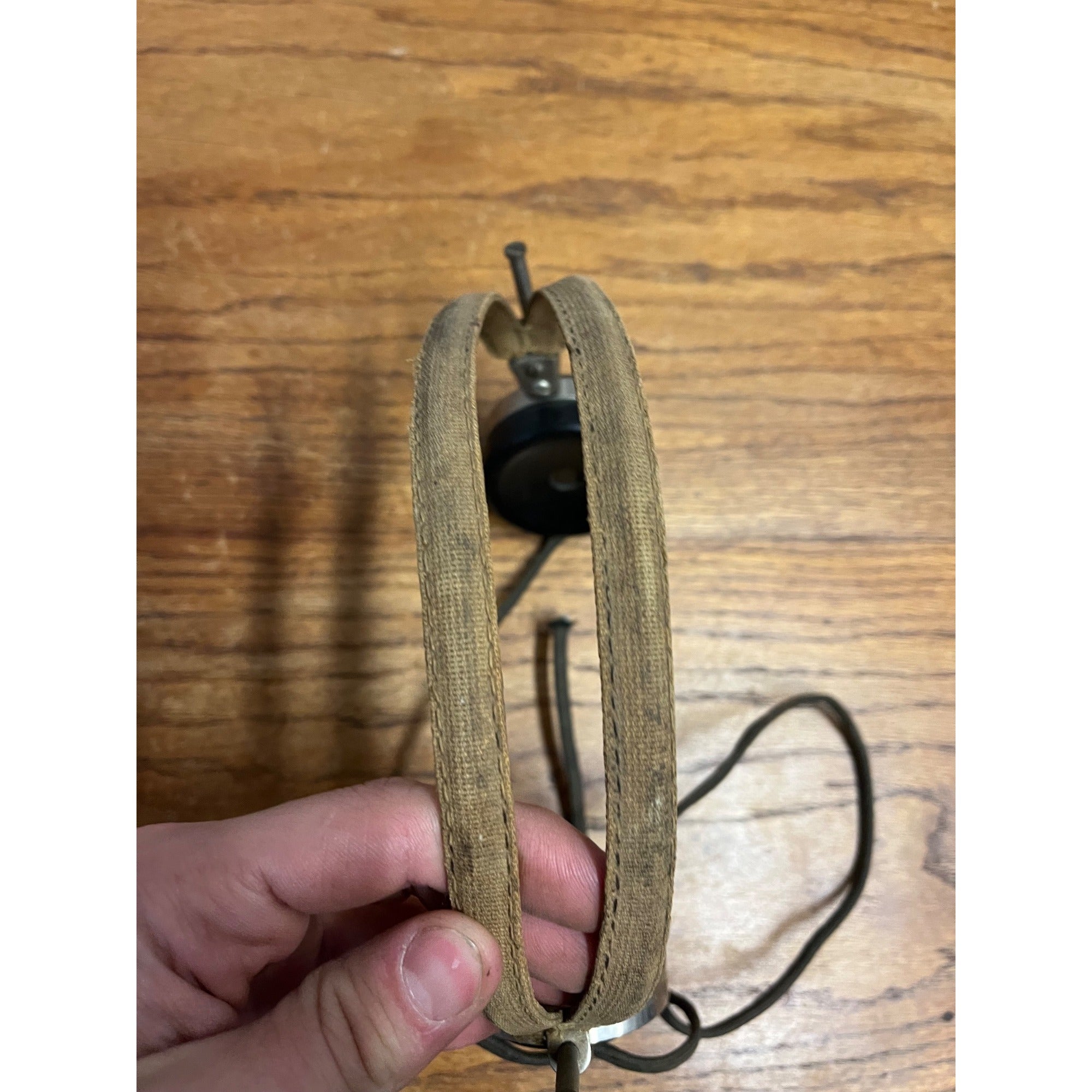 Vintage Telephone Operator Set Headset Trimm Radio MFG Co. Bakelite